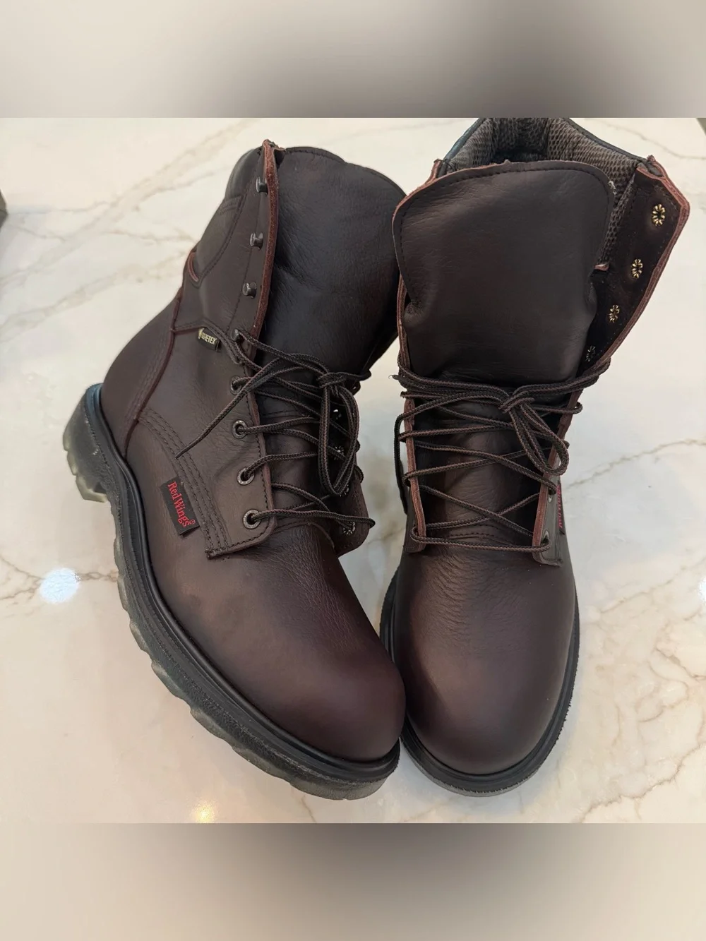 Red Wing 914 Supersole 2.0 Waterproof Work Boots 8” (Soft Toe) Size 10 Gore-Tex